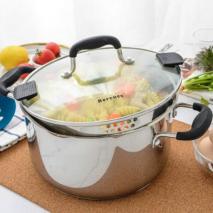 Rorence Stainless Steel Stock Pot