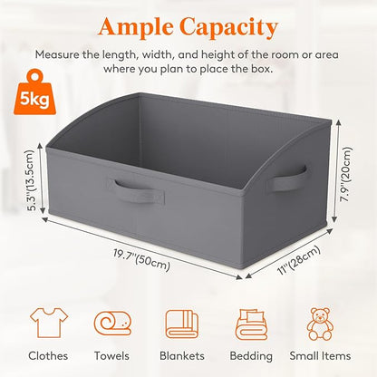 Lifewit Trapezoid Closet Storage Bins