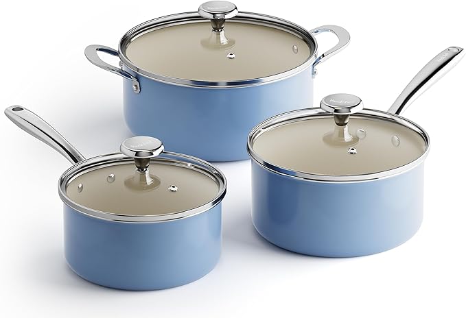 Redchef Non-stick Stock Pots Set 5QT, Sauce Pan