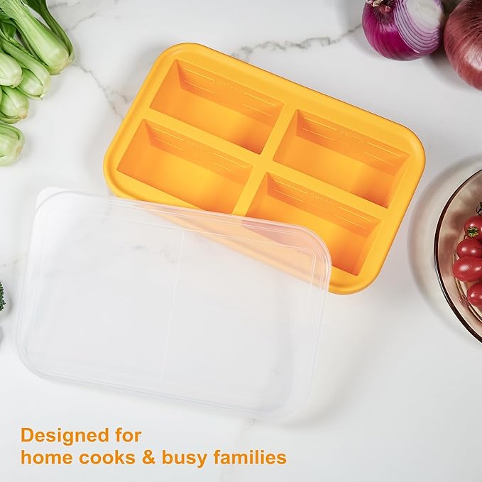 Bangp 1-Cup Silicone Freezing Trays