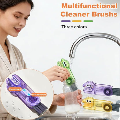 3 in 1 Cup Lid Cleaning Brush, Gap Cleaner Brushs