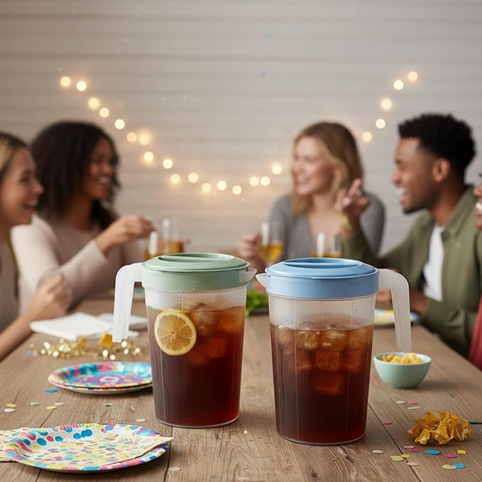 Tribello 2-Pack 1-Gallon Plastic Pitchers