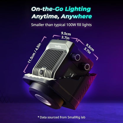 SmallRig RC 100C RGBWW LED Video Light,