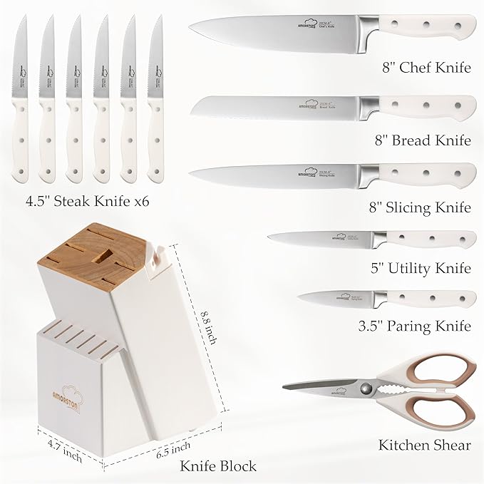 Knife Set, Kitchen Knives Set