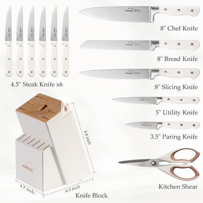 Knife Set, Kitchen Knives Set