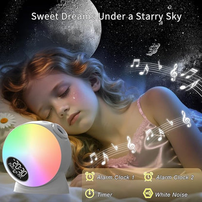 Galaxy Projector, Flevo Star Projector, Bedroom Night Light