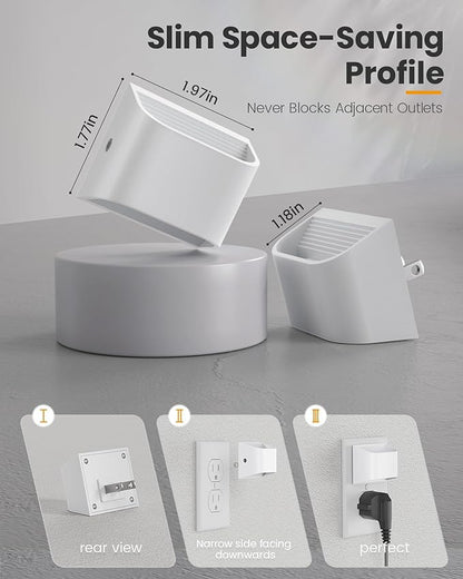 NIORSUN Plug in Night Light, Auto Brightness Sensor Night Light, 3000K Warm