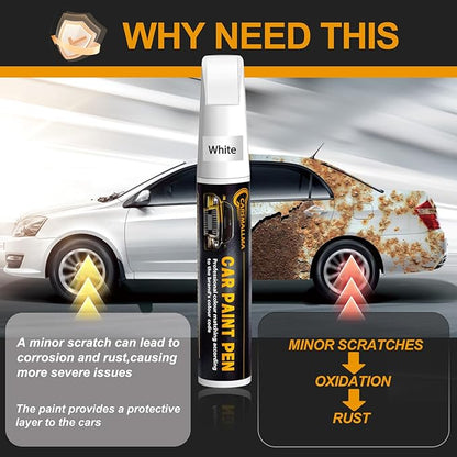 Thunderstorm Gray(GNO/WA633D) Car Touch Up Paint for GMC, Color Accurate Car Paint Scratch Repair Pen Kit Quick & Easy Fix Vehicle Chips and Automotive Nicks Scuff