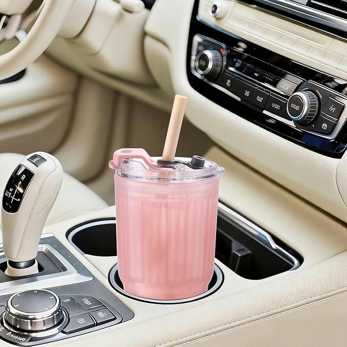 Iced Coffee Cups with Lids: Coffee Bar Accessories