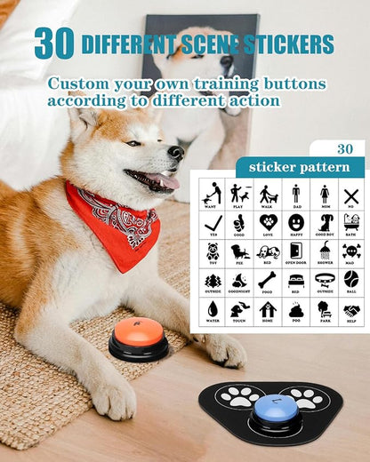 Dog Buttons for Communication, 30s Voice Recording Speaking Button Pet Speech