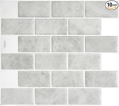 SMART TILES Peel and Stick Backsplash