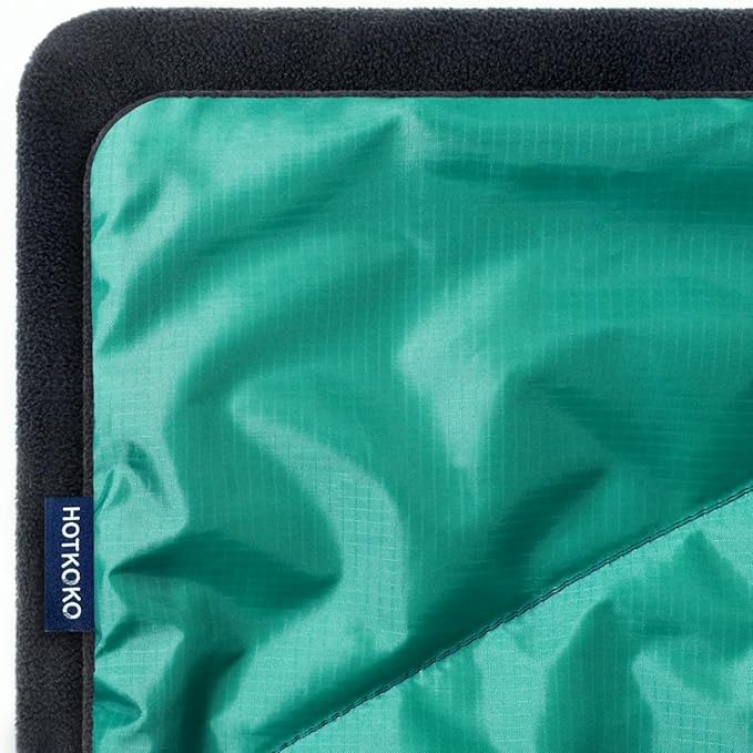 Waterproof Stadium Blanket, Fleece Camping Blanket Wearable Soft Warm Camp Blanket for Outdoor Camping, Picnic, Stadium, Sports, Beach, Car