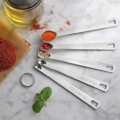 5 Pcs Mini Measuring Spoons Set