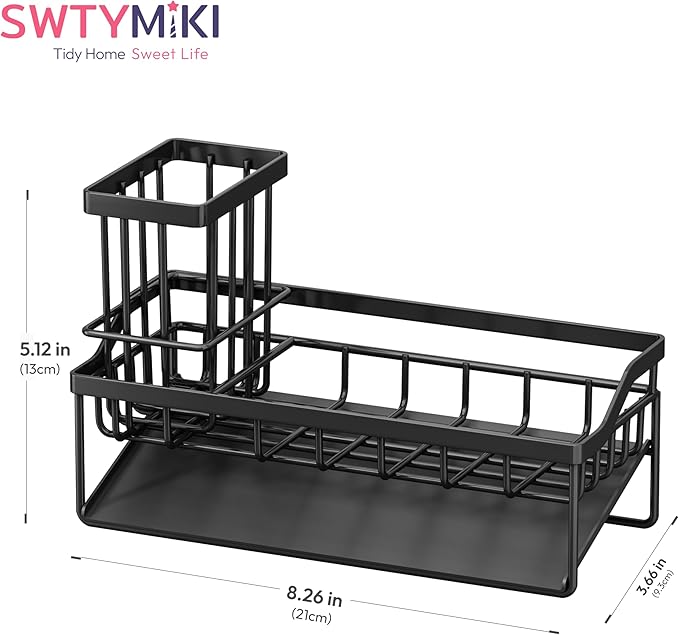 SWTYMIKI Sink Caddy Sponge Holder