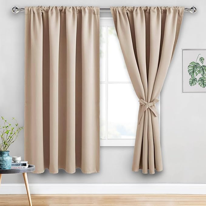 JIUZHEN Blackout Curtains for Bedroom