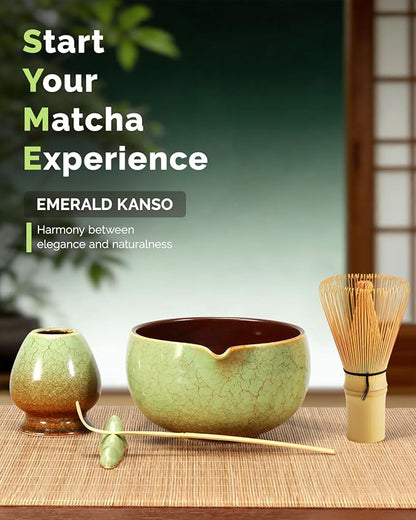Maestri House Matcha Whisk Set, 7-Pc Complete Matcha Kit