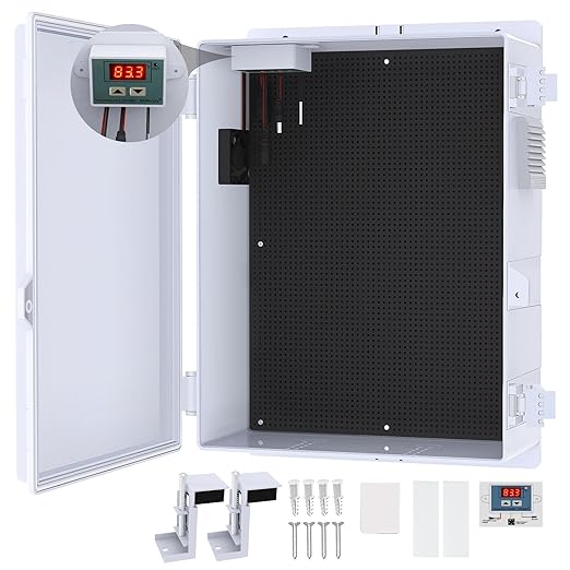 Outdoor Electrical Box, Waterproof Electrical Junction Box IP65 ABS Plastic