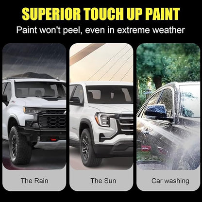 XNA Car Touch Up Paint (Mosaic Black Metallic(GB8/WA384A)) for Chevrolet, 2 in 1 Car Scratch Remover with Pen Tip and Brush, Exact Color-Matched for Car Paint Scratch Repair, Quick & Easy Fix