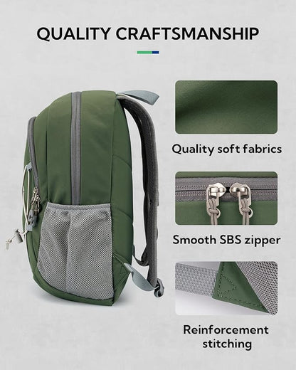WATERFLY 12L Small Hiking Backpack: Day Pack Lightweight Travel Bag Camping Fitness Cycling Outdoor Sports Daypack For Women Men