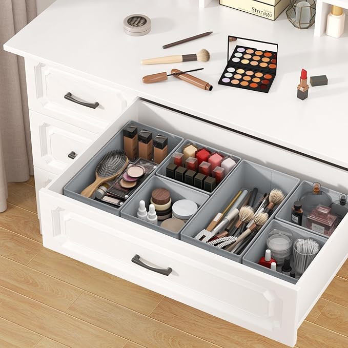 DIMJ Drawer Organizer Clothes 24 Pack