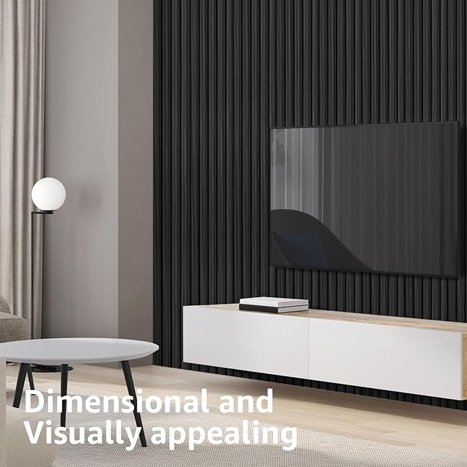 Art3d Slat Wall Panels, WPC Soundproof 3D Wall Paneling