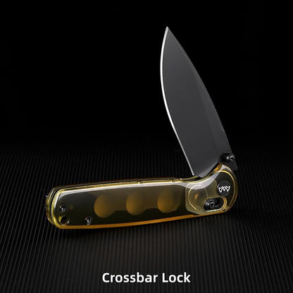 Folding Pocket Knife, Survival Knife Tactical Hunting Knife,3.23??Sharp Folding Blade with Ultem Handle Pocket Clip,EDC Knives for Hunting Camping Survival Outdoor Fishing Hiking