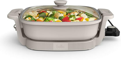 bella Make & Take Electric Skillet, Fits-anywhere™ kitchenware, EverGood™