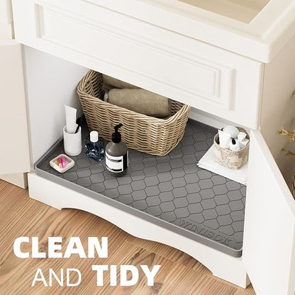Winisok Silicone Under Sink Mat 34" x 22", kitchen Essentials and Gadgets