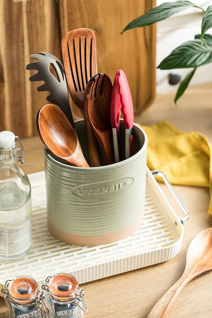 YHOSSEUN Kitchen Utensil Holder, Ceramic Utensil Holder