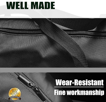 BBQ Accessories Storage Bag, Tool Bag for Barbecue Tools Storage, Grill Accessory Storage, Outdoor Camping Barbecue Carry Bag,Can Hold Grill Utensils Up to 18", BBQ Gifts for Men