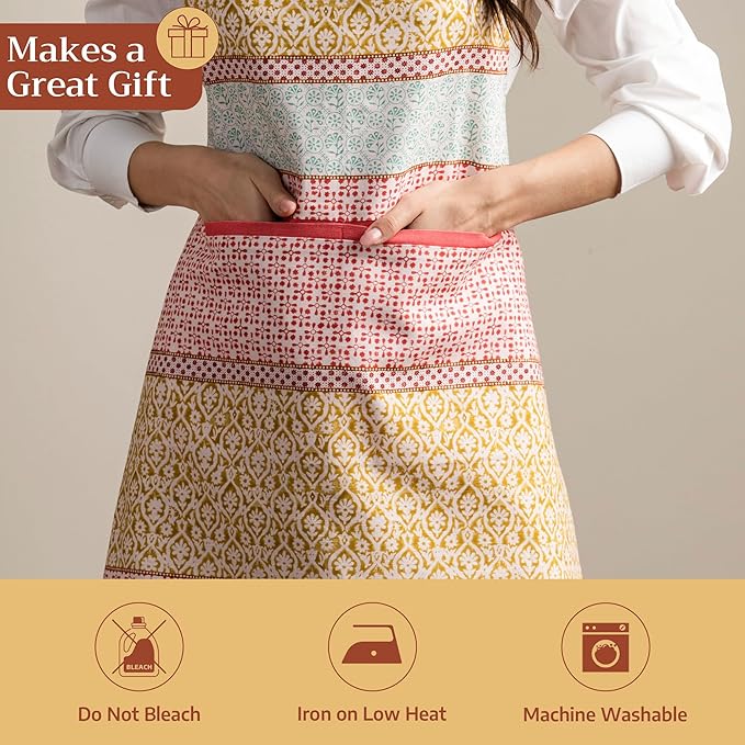 Maison d' Hermine 100% Cotton Apron