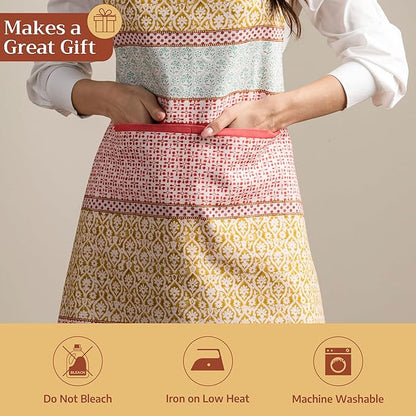 Maison d' Hermine 100% Cotton Apron