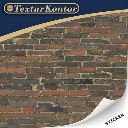 3 Sheets Self-Adhesive Wall Cladding for Dollhouse 1:12 Scale (Weathered Stonewall)