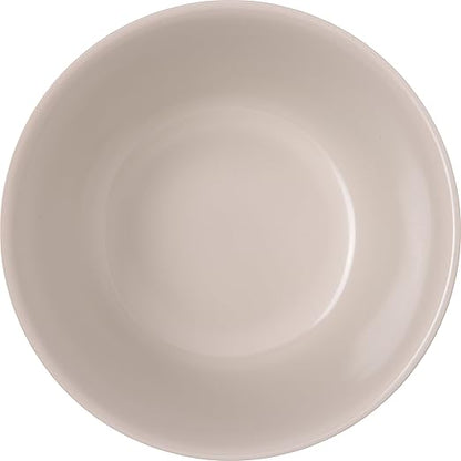 Carlisle FoodService Products Dallas Ware Reusable Plastic Bowl Bouillon Cup Bowl for Home and Restaurant, Melamine, 8 Ounces, Bone, (Pack of 24)