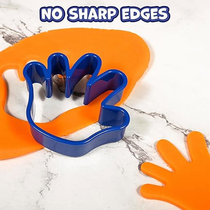 READY 2 LEARN Dough Roller and Cutters | Set of 17 | Dough Tools