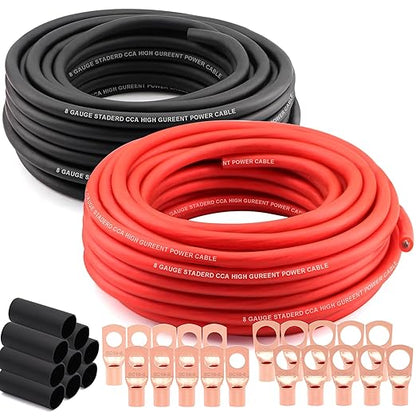 8 Gauge Wire Copper Clad Aluminum CCA
