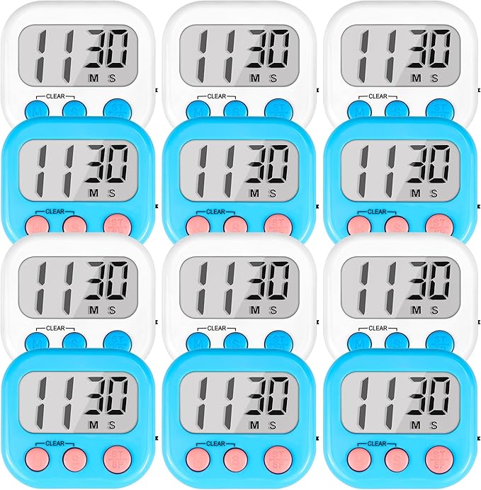 Timer for Kids Teachers Supplies Digital Kitchen Timers for Cooking Large