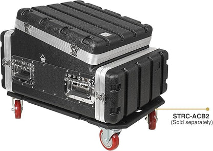 Sound Town Lightweight and Compact 4U ATA ABS Rack Case,