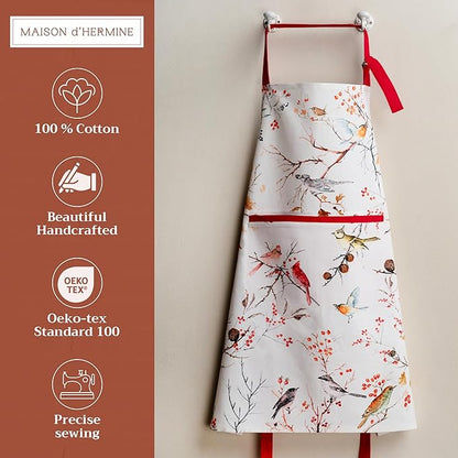 Maison d' Hermine 100% Cotton Apron