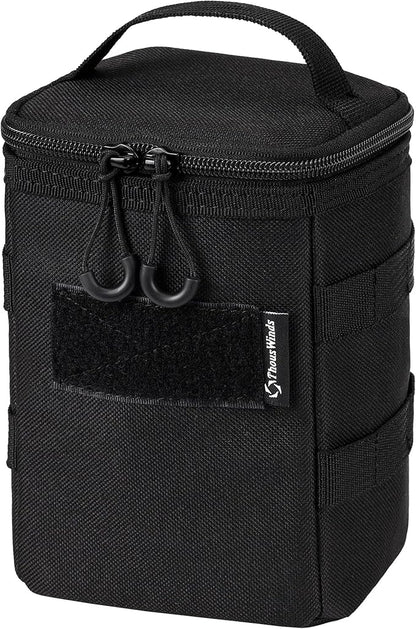 Lantern Storage Bag, Tactical Camping Storage Bag, Black