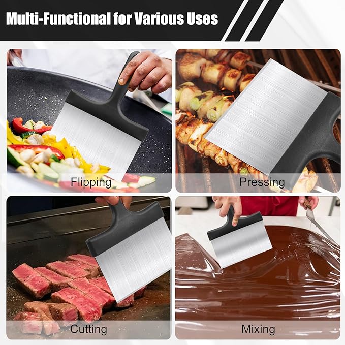Grill Scraper, Griddle Scraper, Food Scraper
