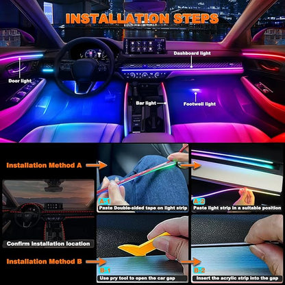 Jushope Acrylic LED Lights