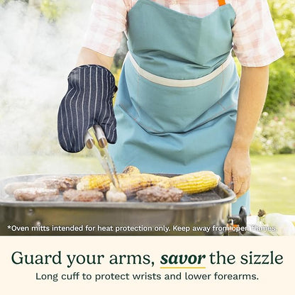 Cuisinart Heritage Kitchen Oven Mitts – Heat-Resistant Kitchen Mitts