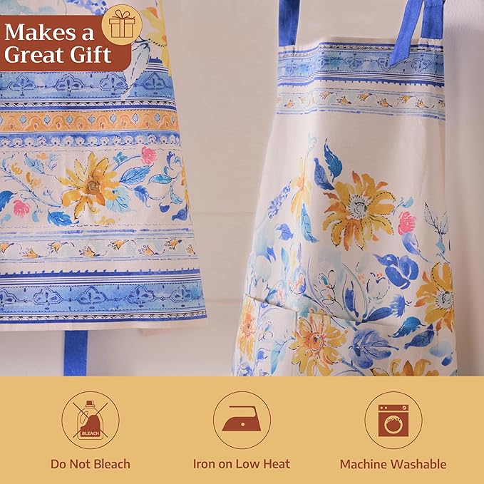 Maison d' Hermine 100% Cotton Apron