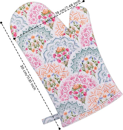 BONTHEE Pot Holders for Kitchen Heat Resistant Hot Pads for Countertops Oven