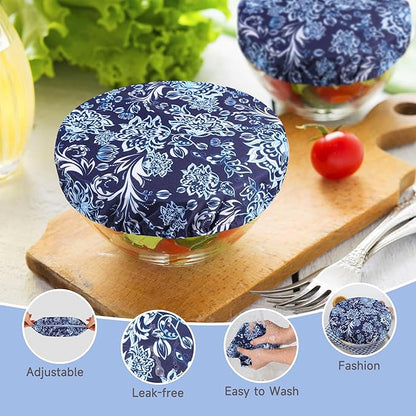 wegreeco Elastic Reusable Bowl Covers