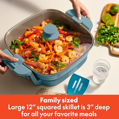 bella Make & Take Electric Skillet, Fits-anywhere™ kitchenware, EverGood™