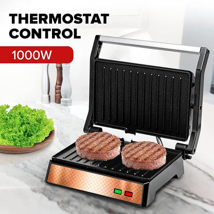 OVENTE Electric Panini Press Sandwich Maker