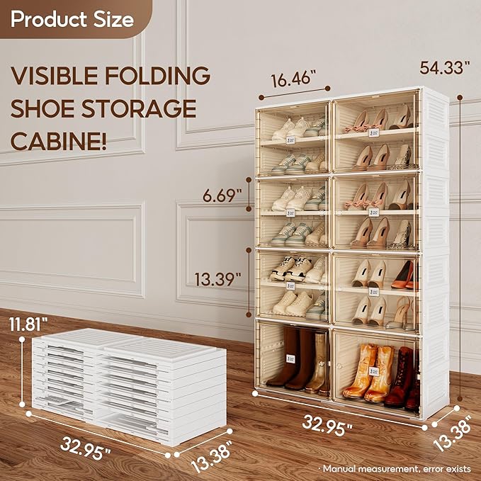 ANTBOX Portable Shoe Rack Organizer