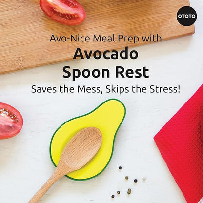 OTOTO Avocado Spoon Rest for Stove Top